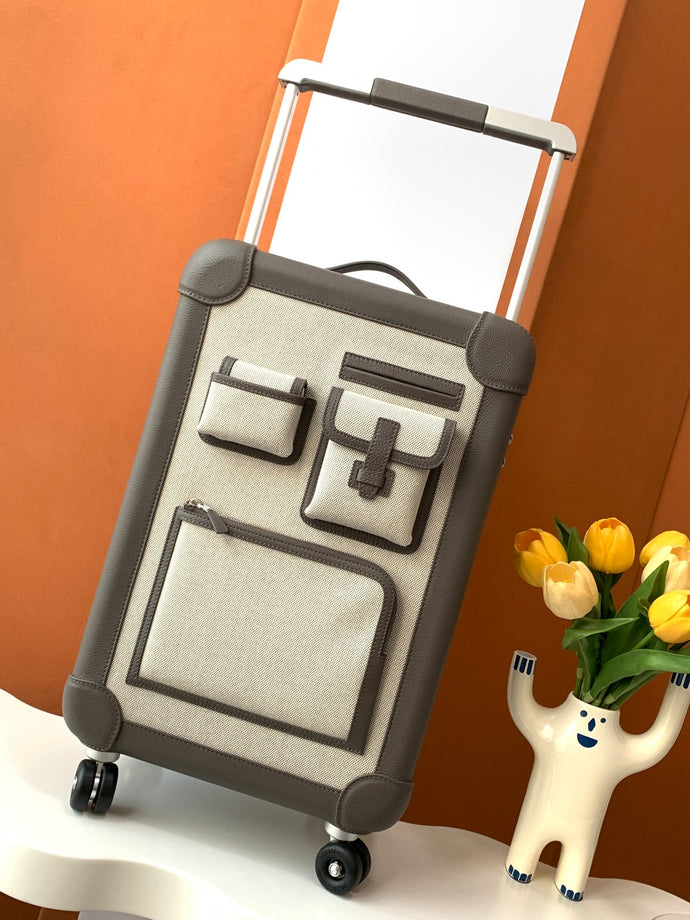 CABIN SUITCASE 24L (TAUPE POCKETS)