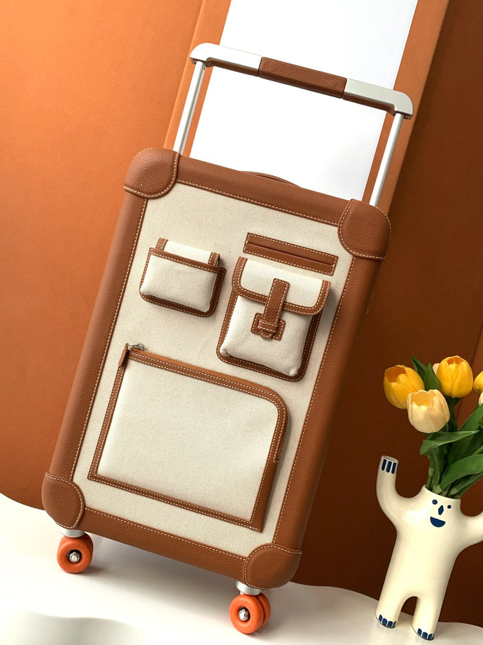 CABIN SUITCASE 24L (CARAMEL POCKETS)