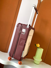 Load image into Gallery viewer, CABIN SUITCASE 24L (BURGUNDY - POCKETS)
