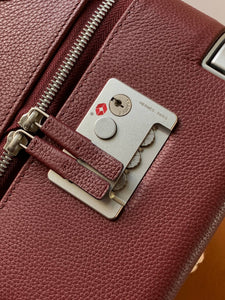 CABIN SUITCASE 24L (BURGUNDY - POCKETS)
