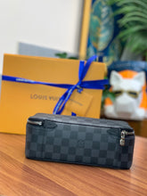 Load image into Gallery viewer, LOUIS TRIO PACKING CUBE CHECKERED (BLACK)
