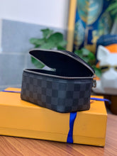 Load image into Gallery viewer, LOUIS TRIO PACKING CUBE CHECKERED (BLACK)
