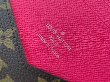 Load image into Gallery viewer, LOUIS MONOGRAM PASSPORT HOLDER LEATHER (PINK)
