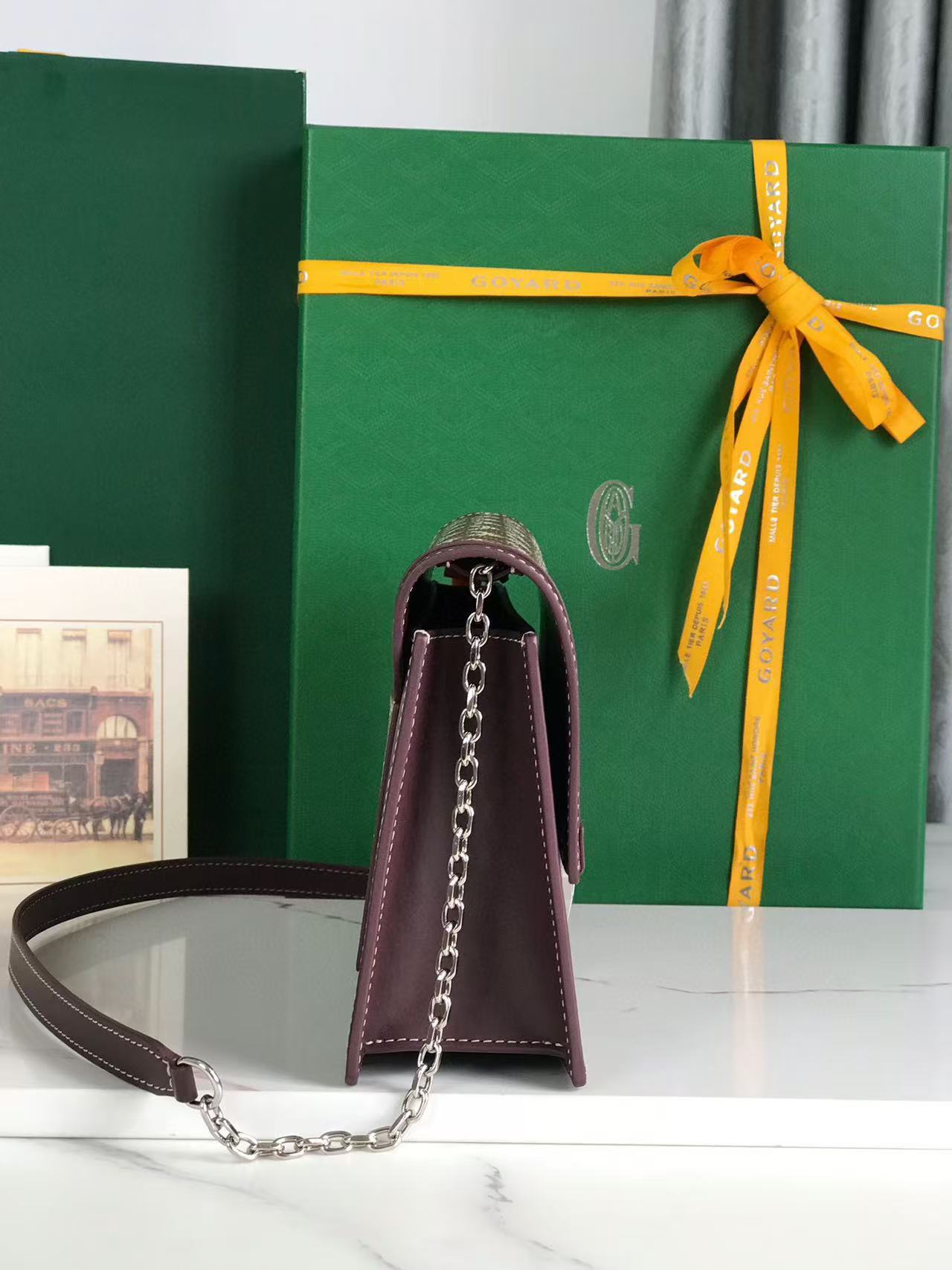 DUCHESSE MARIE-CAROLINE BAG (BURGUNDY)