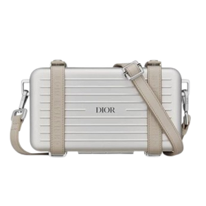 RIMOWA X CHRISTIAN CROSS BODY BAG (SILVER)