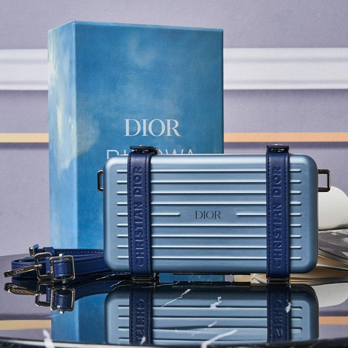 RIMOWA X CHRISTIAN CROSS BODY BAG (BLUE)