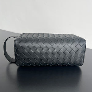 INTRECCIATO TRAVEL POUCH (BLACK)