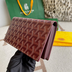 SAINT-LAMBERT WALLET (BURGUNDY)
