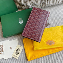 Load image into Gallery viewer, SAINT-LAMBERT WALLET (BURGUNDY)
