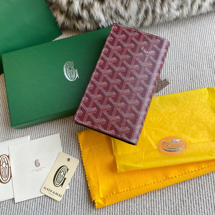 SAINT-LAMBERT WALLET (BURGUNDY)