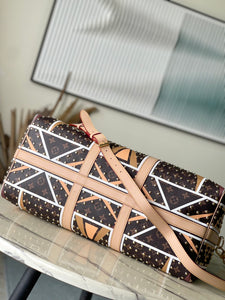 LOUIS KEEPALL BANDOULIERE DAMIER 50 (MONOGRAM ABSTRACT)