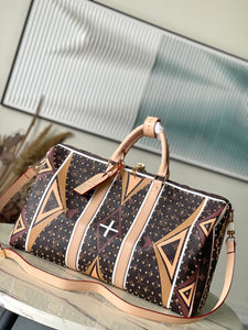 LOUIS KEEPALL BANDOULIERE DAMIER 50 (MONOGRAM ABSTRACT)