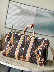 LOUIS KEEPALL BANDOULIERE DAMIER 50 (MONOGRAM ABSTRACT)