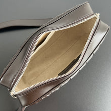 Load image into Gallery viewer, INTRECCIATO CAMERA BAG (BROWN)
