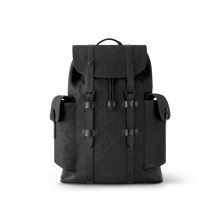 Load image into Gallery viewer, LOUIS CHRISTOPHER MM TAURILLON LEATHER BACKPACK (BLACK)
