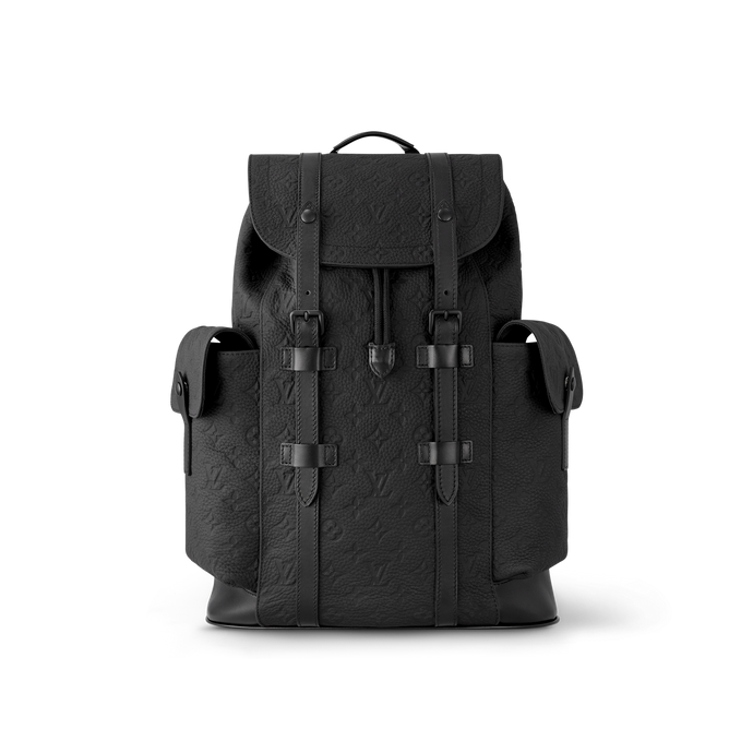 LOUIS CHRISTOPHER MM TAURILLON LEATHER BACKPACK (BLACK)