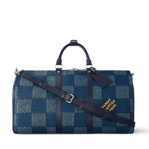 LOUIS KEEPALL BANDOULIERE 50 (CHECKERED BLUE)