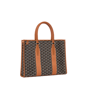 MORVAN DOCUMENT CASE (BLACK TAN)