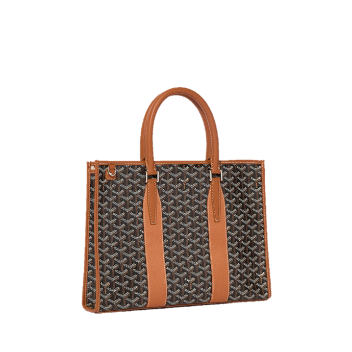 MORVAN DOCUMENT CASE (BLACK TAN)