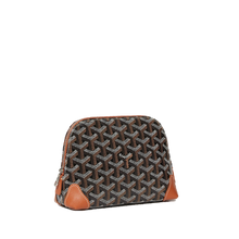 Load image into Gallery viewer, VENDOME COSMETIC POUCH (BLACK TAN)
